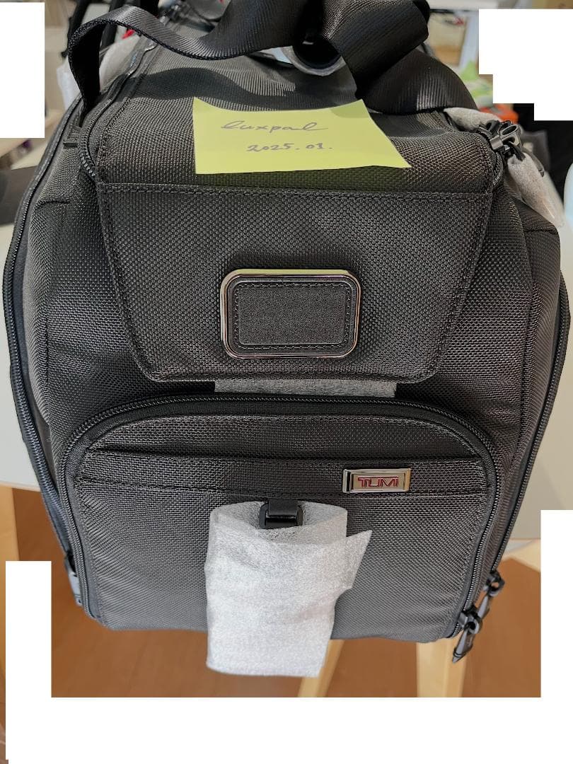 [新品 正規品] TUMI Golf ゴルフ・ダッフル ブラック