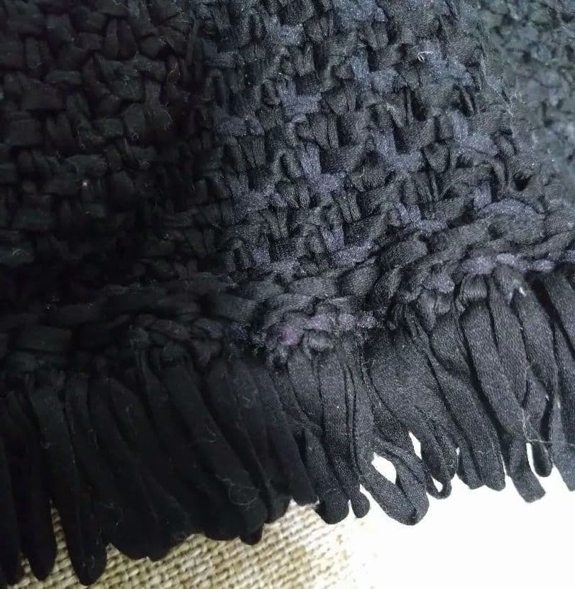 Drawer　ノーカラー　ジャケット　ニットツイード　秋冬