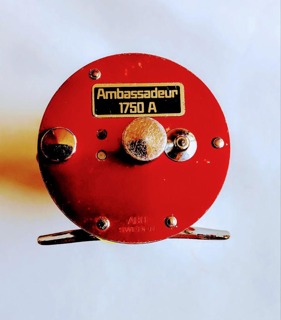 「ヴィンテージ」ABU リール 1750A+おまけオールドチヌ竿「世紀1-15」