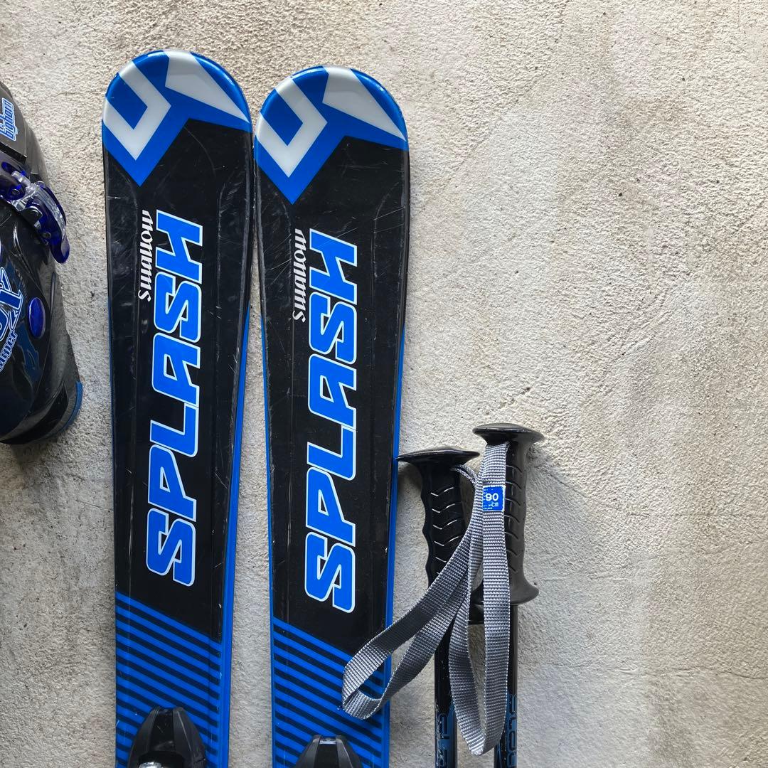 hibikisi 　SPLASH スキー120cmとブーツ22cmセット
