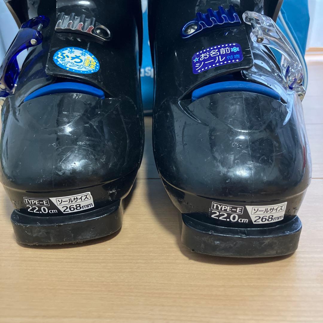 hibikisi 　SPLASH スキー120cmとブーツ22cmセット