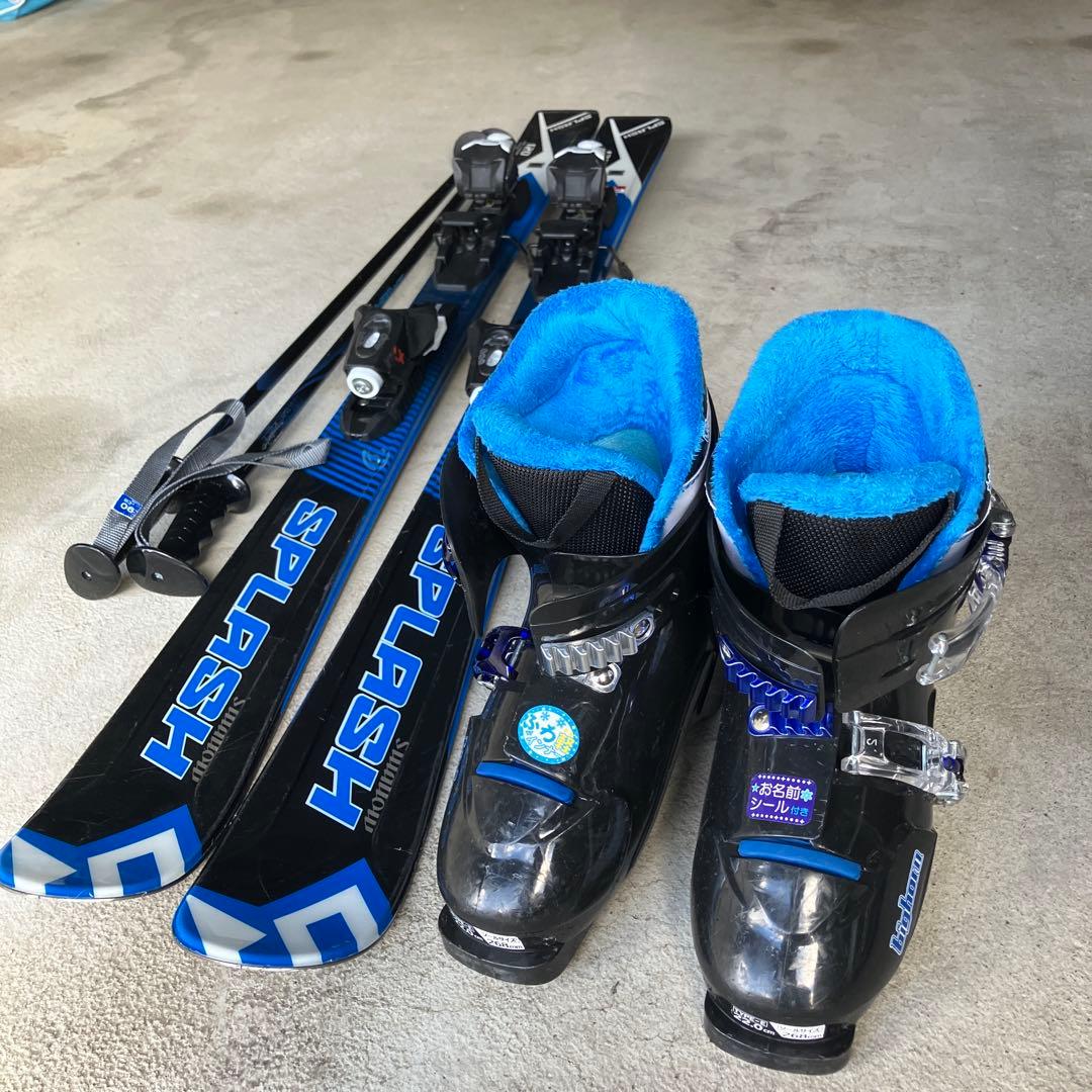 hibikisi 　SPLASH スキー120cmとブーツ22cmセット