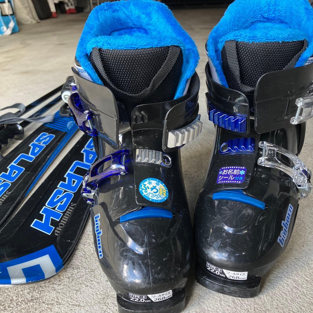 hibikisi 　SPLASH スキー120cmとブーツ22cmセット