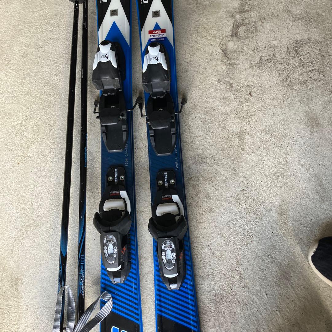 hibikisi 　SPLASH スキー120cmとブーツ22cmセット