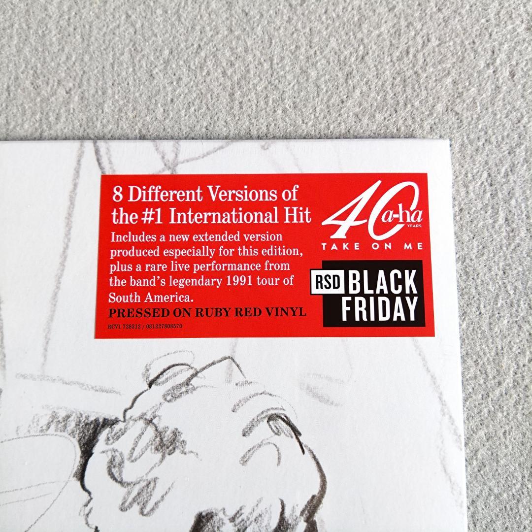 洋楽 a-ha Take On Me 40th Anniversary Edition