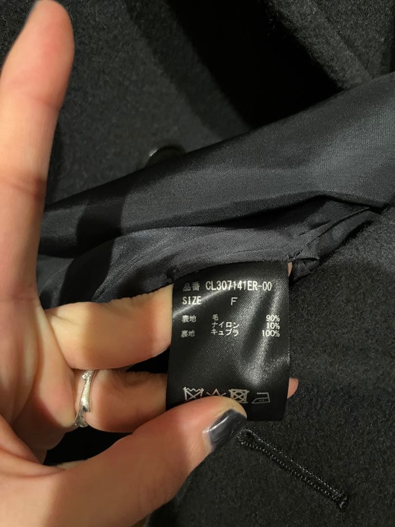 CurensologyカレンソロジーLEEDAYS別注五明祐子Pコート最終値下げ