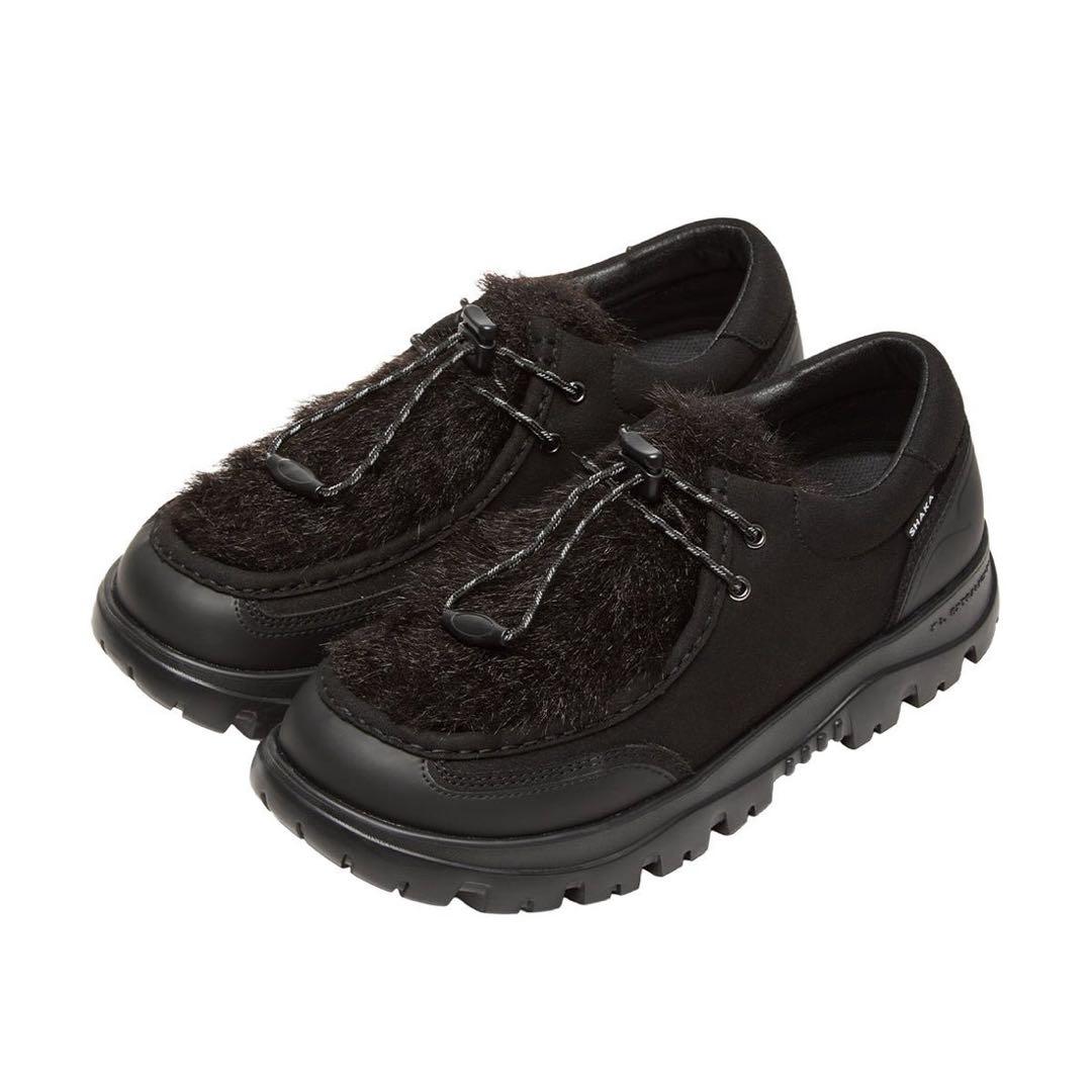 値下済☆美品　今期新作　SHAKA ファー付きチロルモックシューズ 2025AW