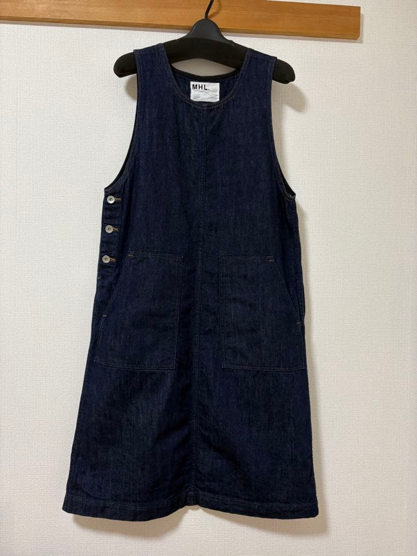 MHL. CANTON LIGHT DENIMワンピース