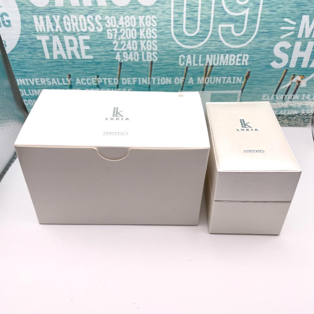 セイコー ルキア 電波ソーラー メンズ腕時計 チタン 軽量 ビジネス カジュアル