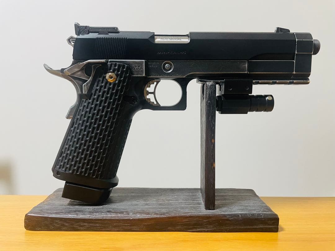 ★東京マルイ　OPS−MRP CAL45 レーザーポインター付　ガスガンジャンク