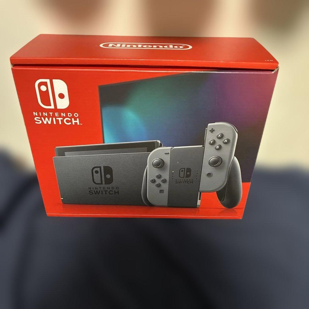 Nintendo Switch 本体 グレー Joy-Con付き 未開封です。