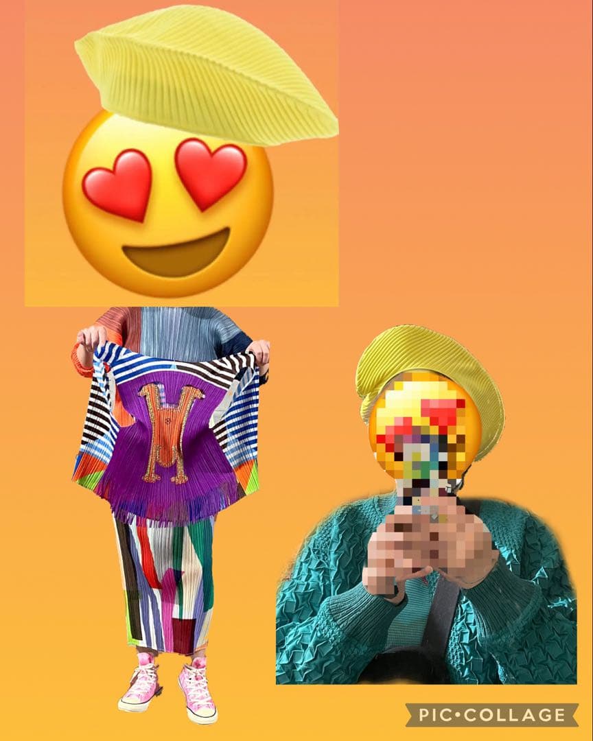 PLEATS PLEASE 帽子 イッセイミヤケ プリーツプリーズ