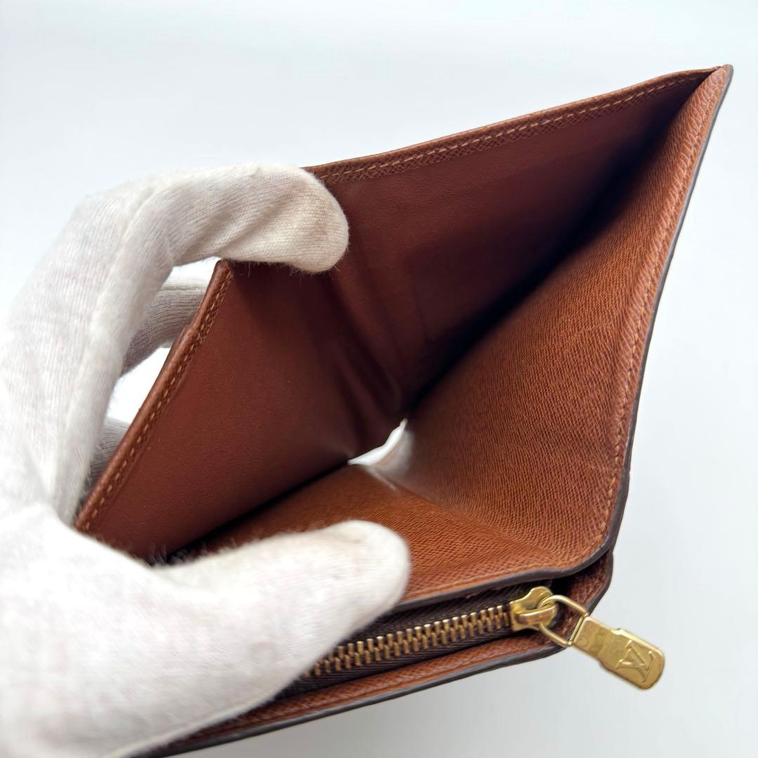 【廃盤・美品】ルイヴィトン　ポルトパピエ・ジップ　パスケース付き　折り財布