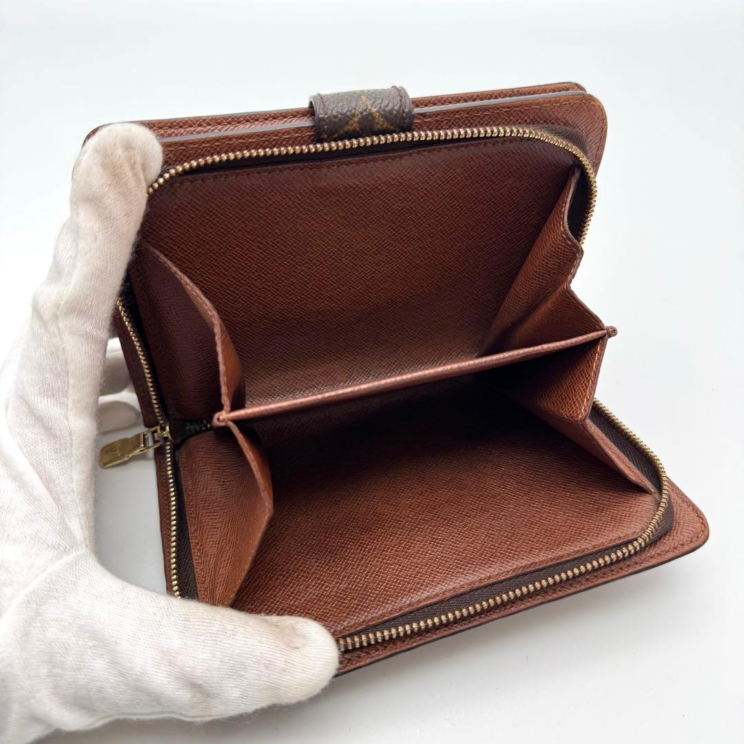 【廃盤・美品】ルイヴィトン　ポルトパピエ・ジップ　パスケース付き　折り財布