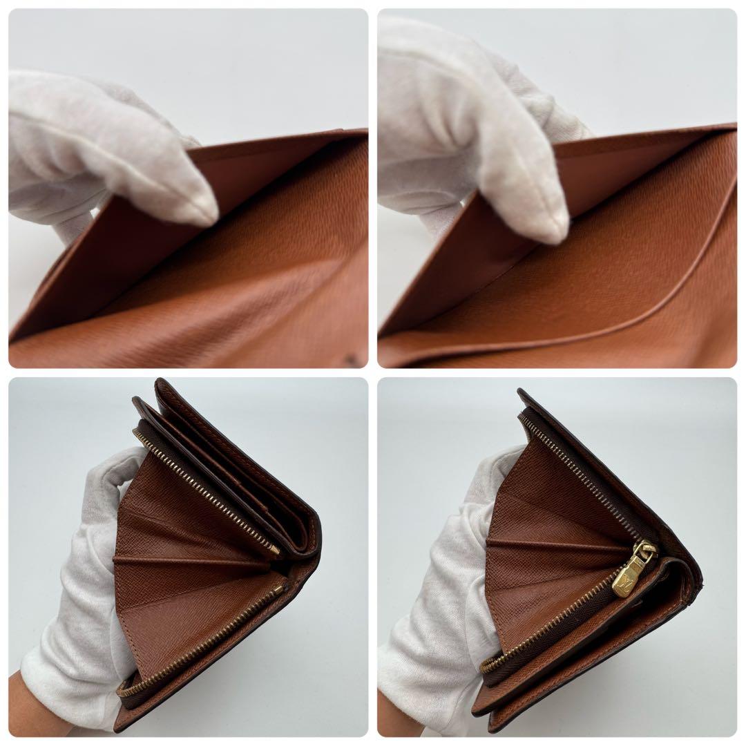 【廃盤・美品】ルイヴィトン　ポルトパピエ・ジップ　パスケース付き　折り財布