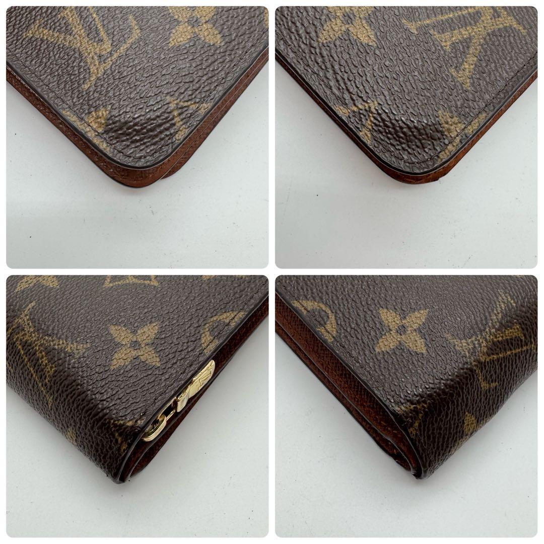 【廃盤・美品】ルイヴィトン　ポルトパピエ・ジップ　パスケース付き　折り財布