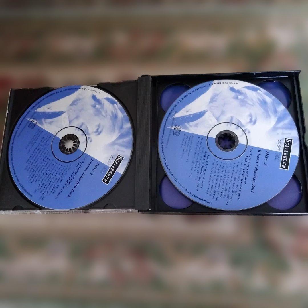 タチャーナ　ニコライエワ　バッハ平均律全集4CD　輸入盤