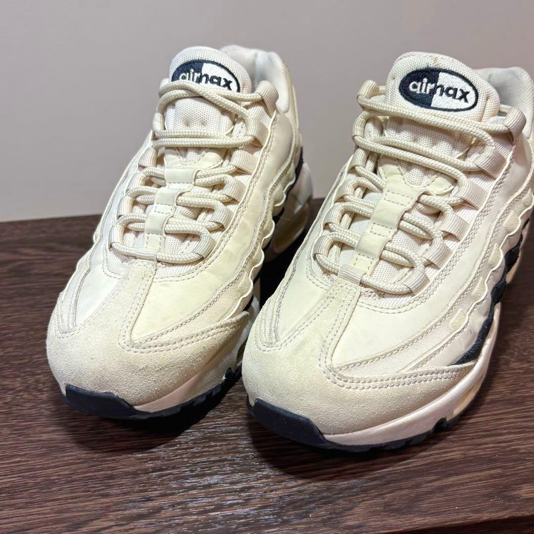 NIKE AIR MAX 95 PRM プレミアム　クリーム/ブラック