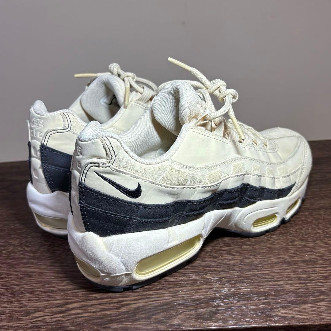 NIKE AIR MAX 95 PRM プレミアム　クリーム/ブラック