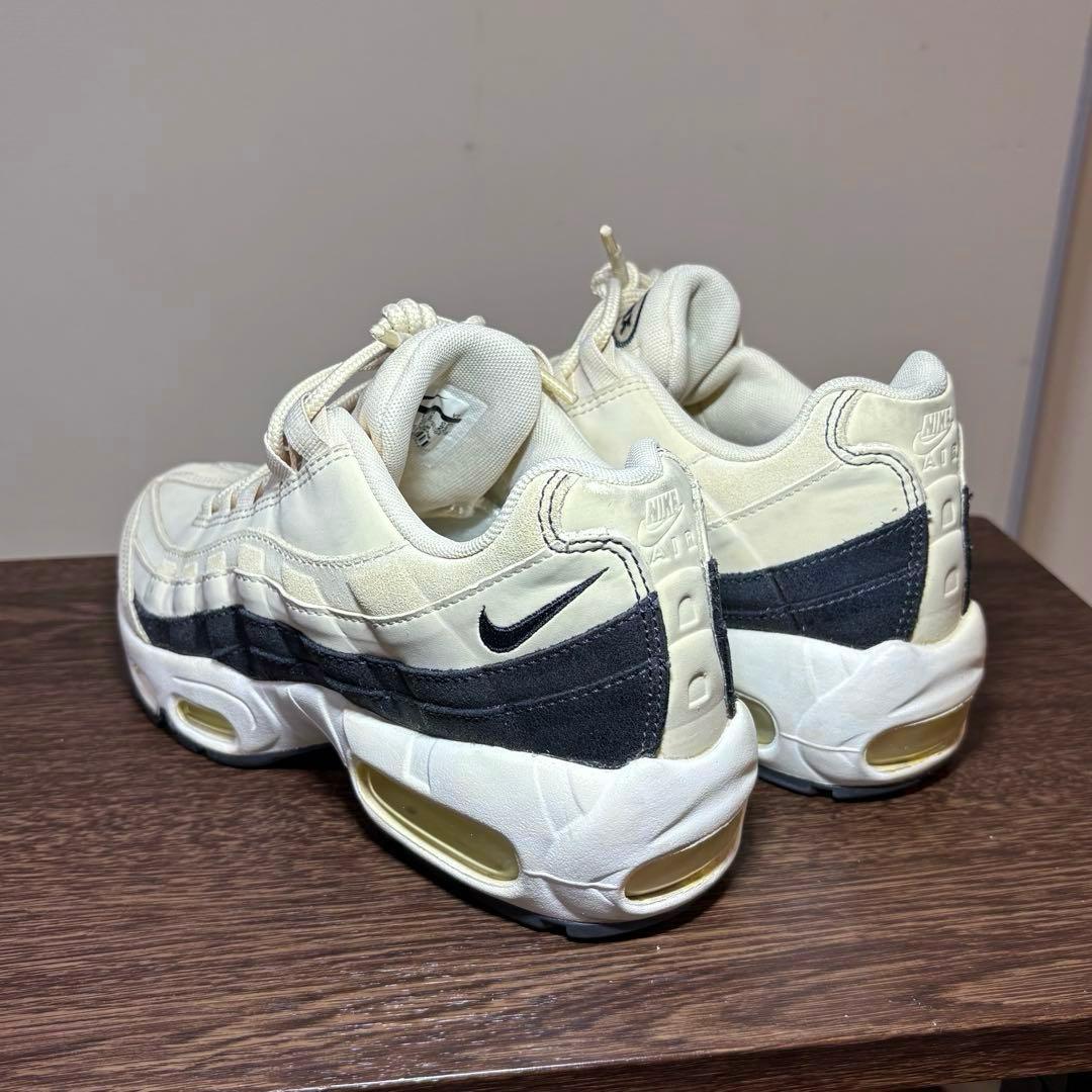 NIKE AIR MAX 95 PRM プレミアム　クリーム/ブラック