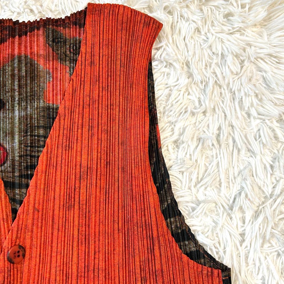 希少✨プリーツプリーズ タイガーキャット Tiger Cat ベスト ジレ