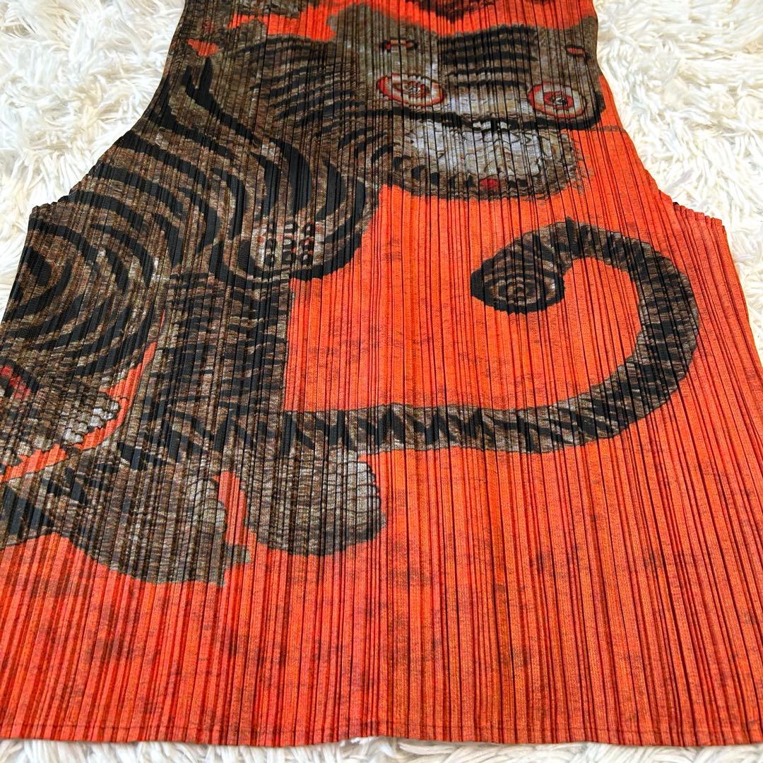 希少✨プリーツプリーズ タイガーキャット Tiger Cat ベスト ジレ