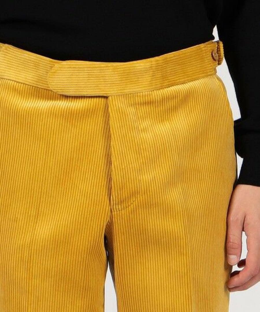 CORDINGS/コーディングス コーデュロイ トラウザーズ マスタード 美品