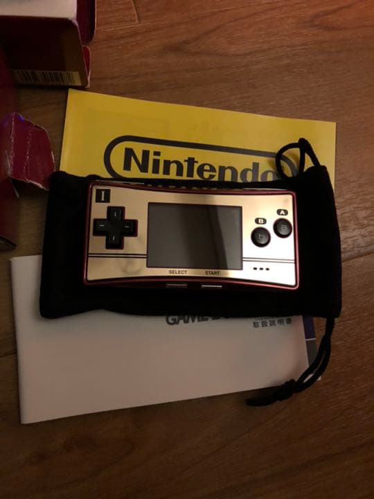 GAMEBOY micro ニンテンドー ゲームボーイミクロ 20周年モデル