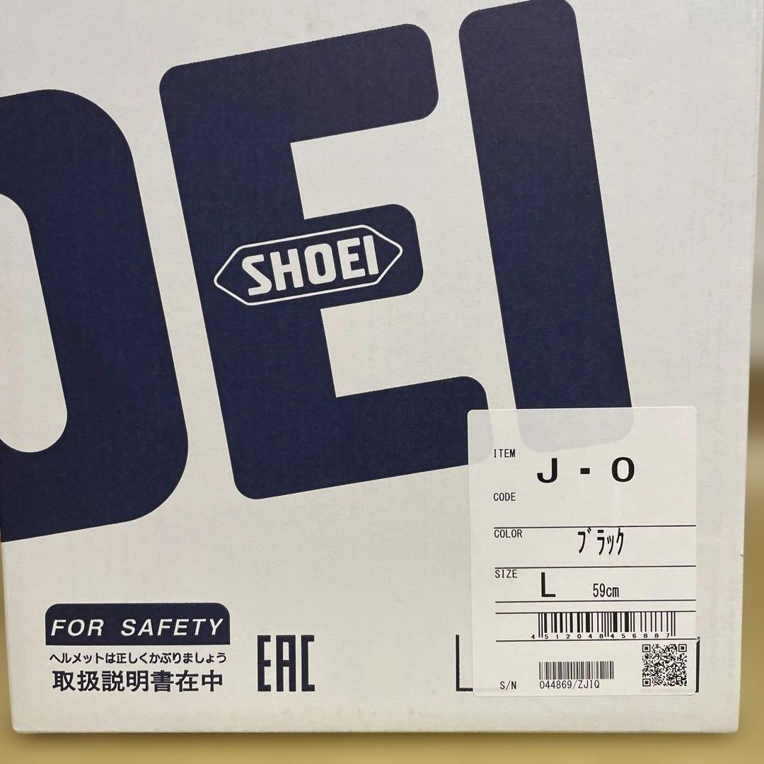 【美品】SHOEI ジェット ヘルメット J・O サイズL