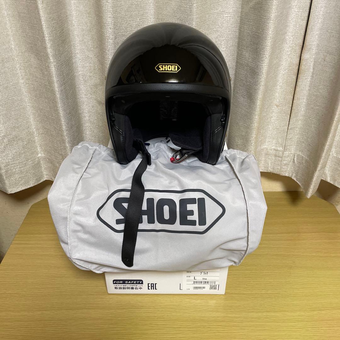 【美品】SHOEI ジェット ヘルメット J・O サイズL