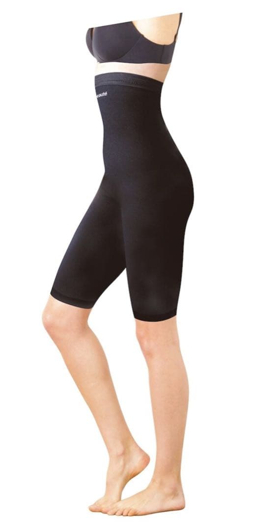 プウアボーテ peu a beaute スパッツサポーター 5分丈 Mサイズ