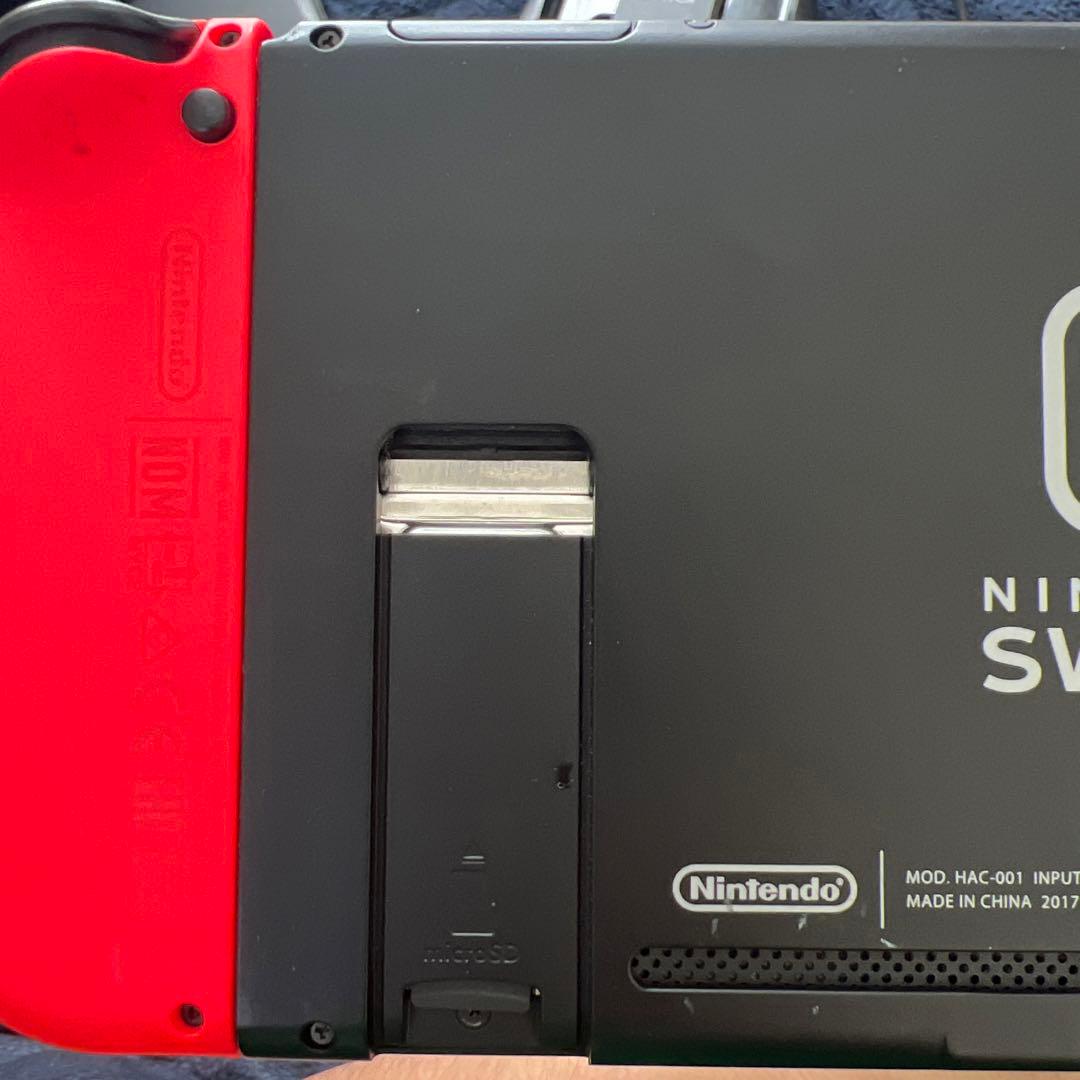 Nintendo Switch 青/赤 本体 付属品付き