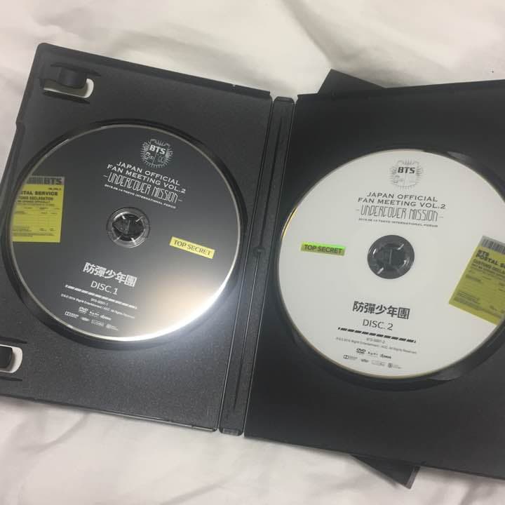 防弾少年団 FAN MEETING VOL2 DVD FC数量限定