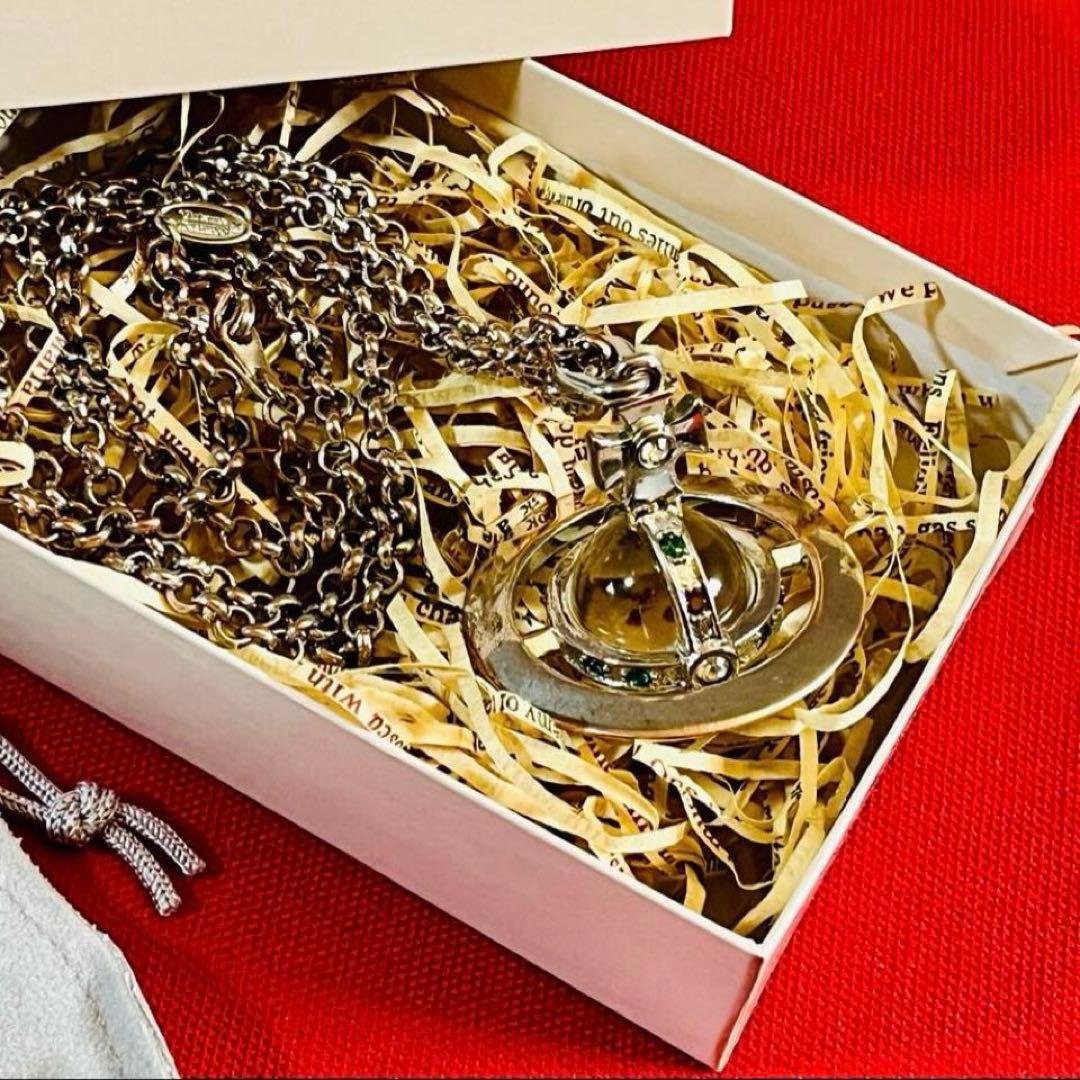 激レア✴︎旧型✴︎工房刻印入り✴︎ヴィヴィアンウエストウッド✴︎スモールオーブネックレス