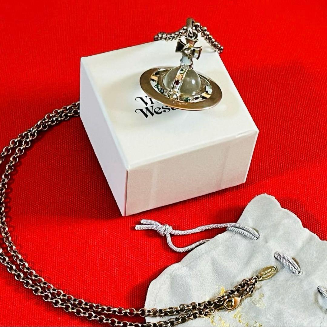 激レア✴︎旧型✴︎工房刻印入り✴︎ヴィヴィアンウエストウッド✴︎スモールオーブネックレス