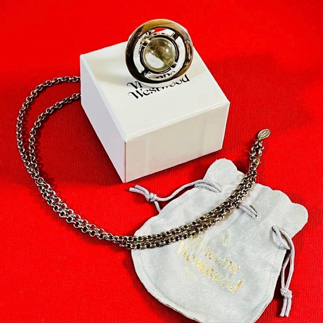 激レア✴︎旧型✴︎工房刻印入り✴︎ヴィヴィアンウエストウッド✴︎スモールオーブネックレス