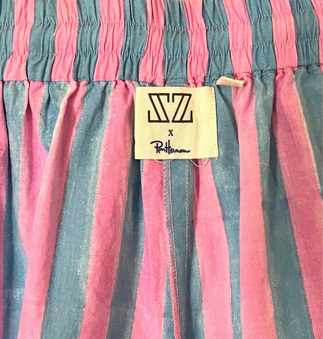 専用です❤︎SZ Blockprints ストライプワイドパンツ　S