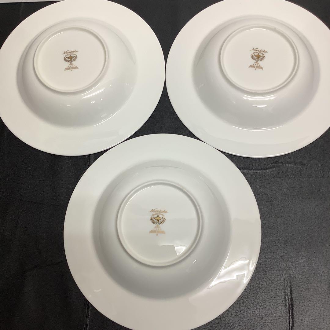 た*ん様 新品　ノリタケ　Noritake グランブロシェ 4枚　21.5 プレ