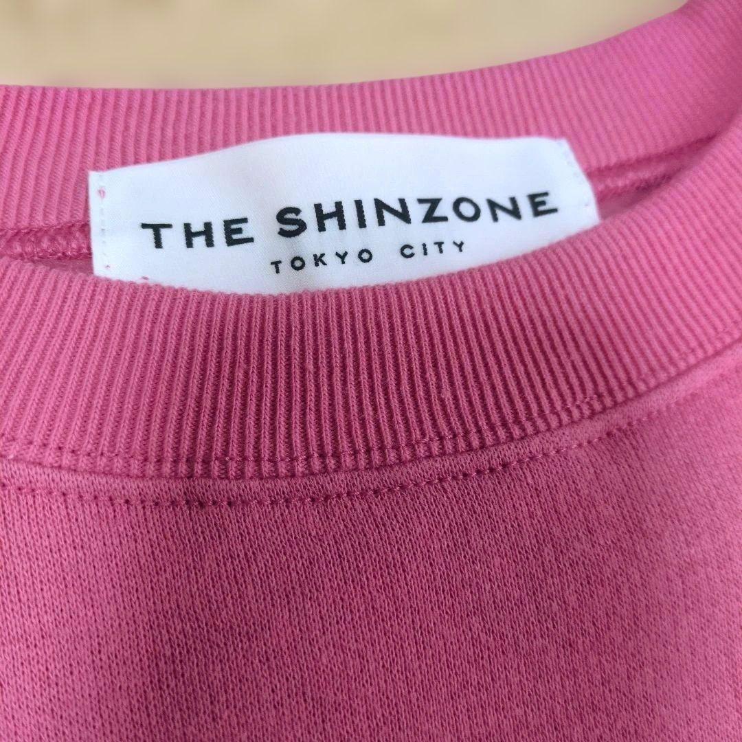 美品 THE SHINZONE/コモンスウェット/ピンク/スウェット