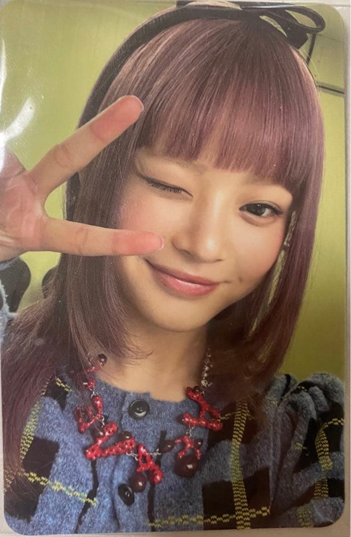 New jeans OMG ハニ　サノク　公開放送　トレカ