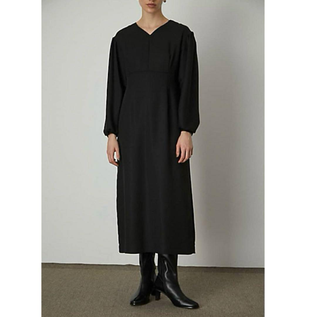 RIM.ARK ワンピース　ドレス　Curve line long dress