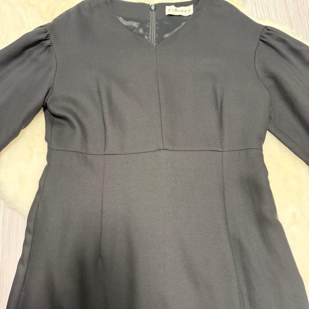 RIM.ARK ワンピース　ドレス　Curve line long dress