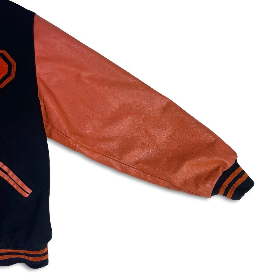 USA製 GAME Sportswear スタジャン 2XL 袖レザー