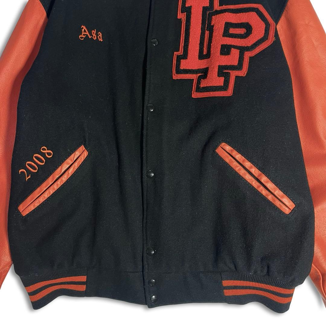 USA製 GAME Sportswear スタジャン 2XL 袖レザー