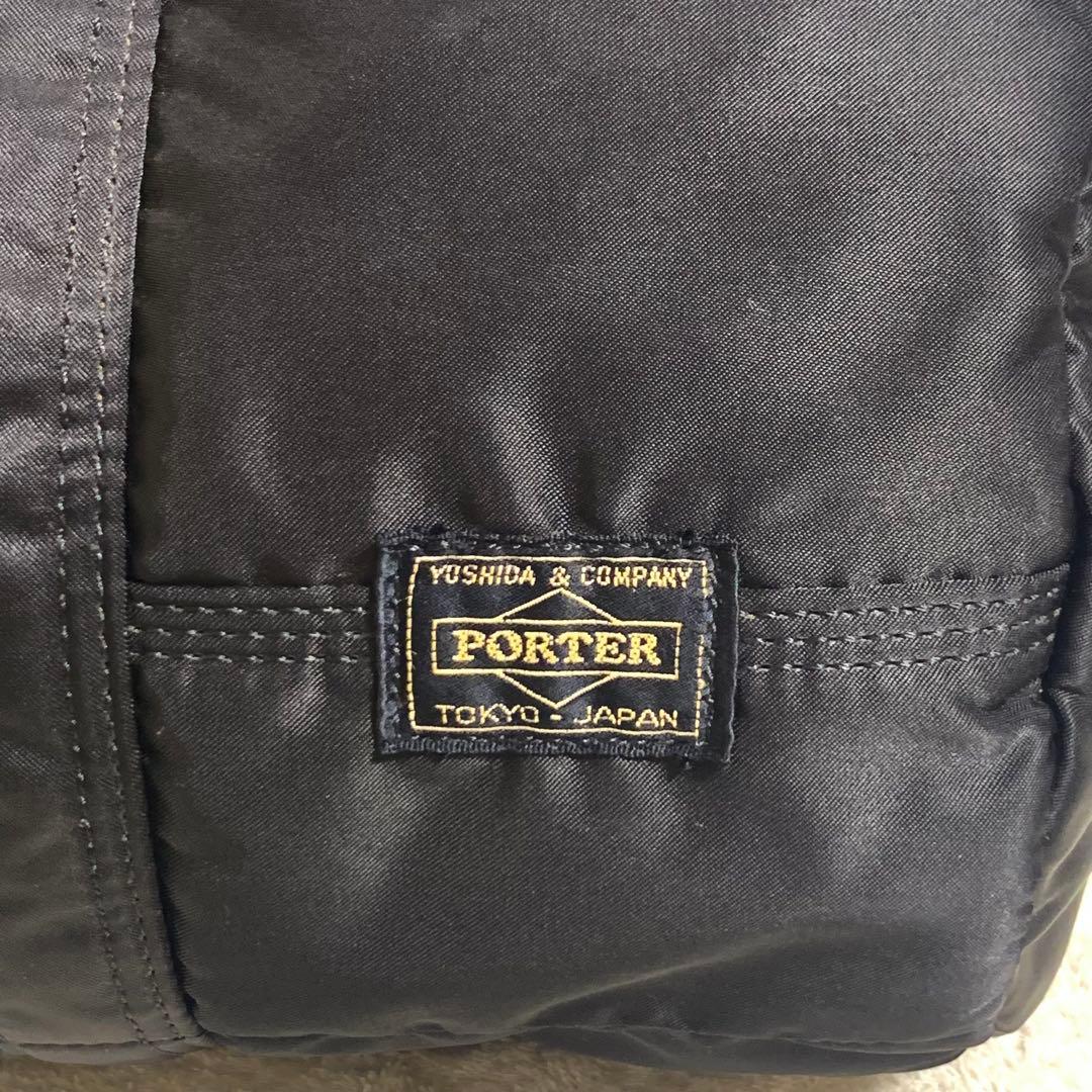 極美品 ポーター タンカー ミニボストンバッグ ダッフルバッグ Lサイズ 黒