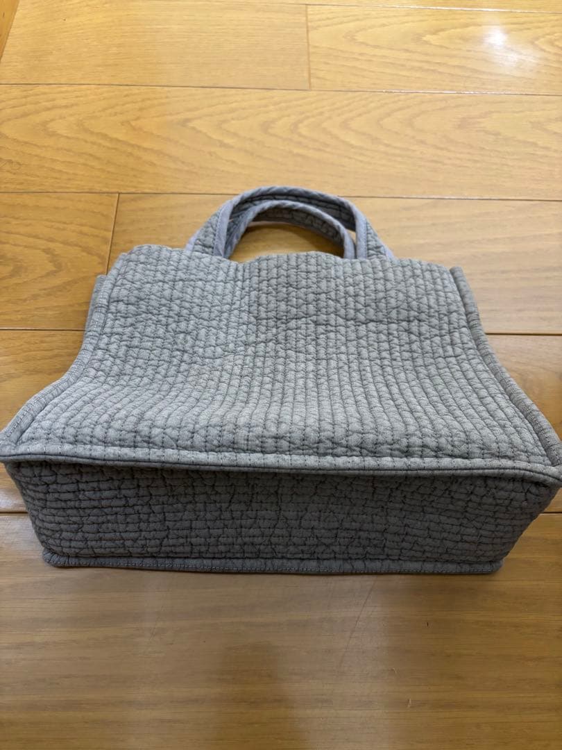 ピオヌンナル　トートバッグmy lady ライトグレー