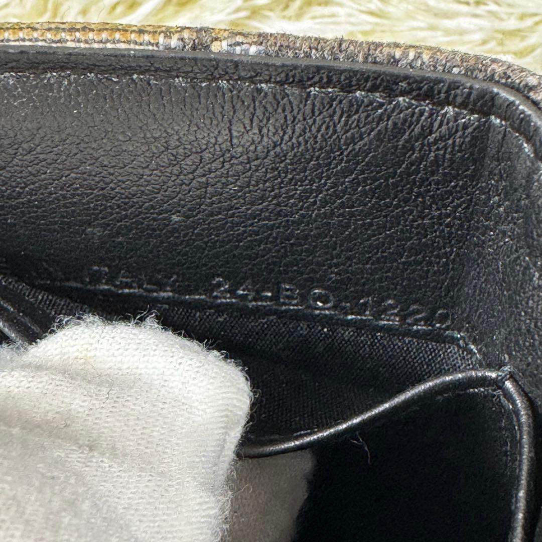 大人気✨ディオール　オム　三つ折り財布　ジャカードオブリーク　グレー