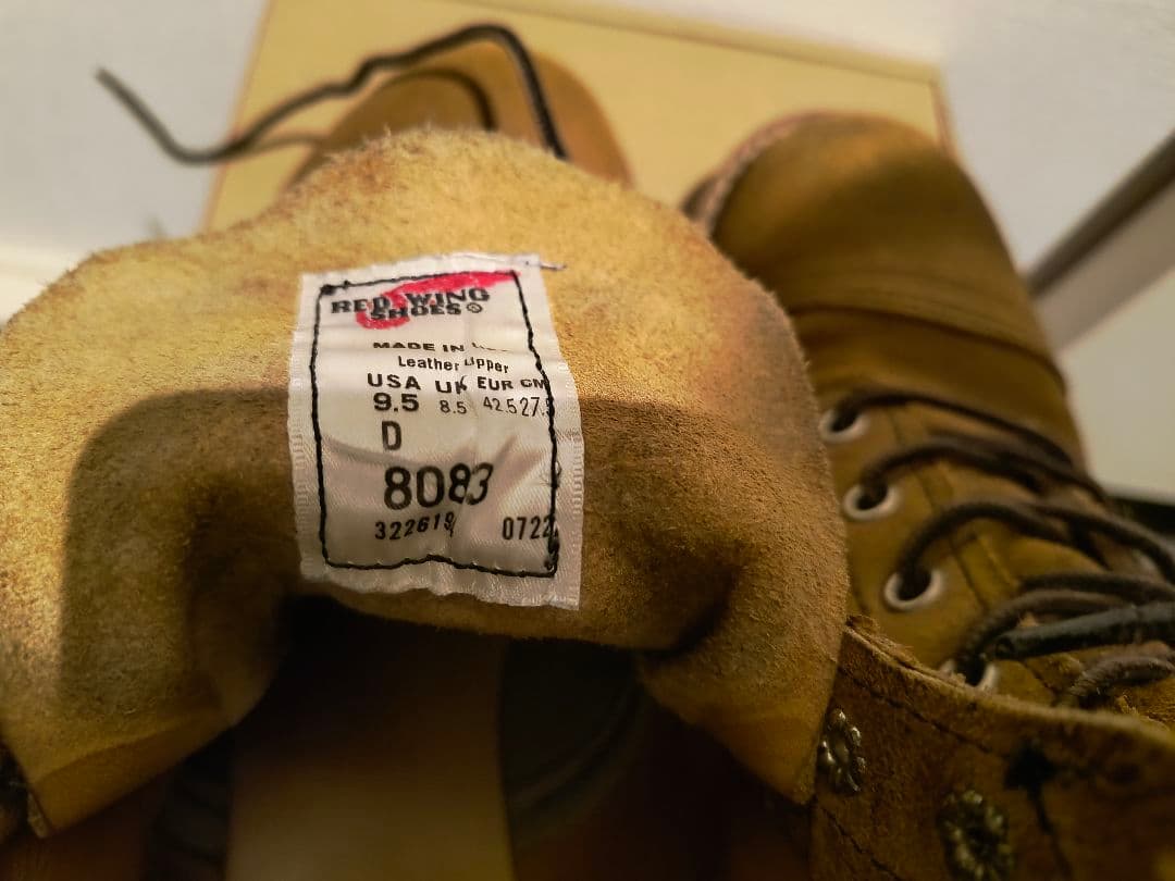 $*$様 アイアンレンジャー　レッドウィング　8083　US9.5D