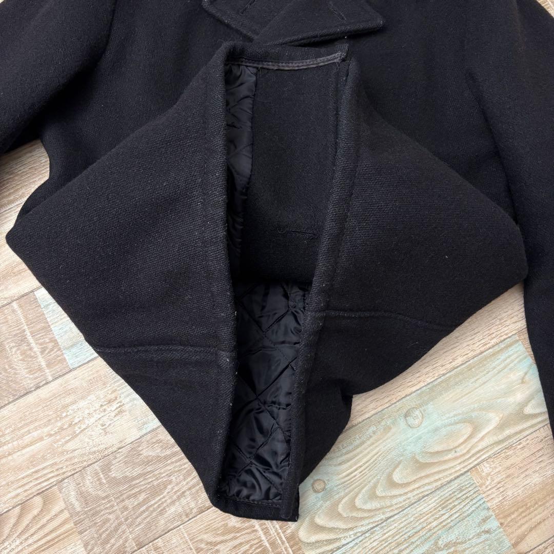 US製 USN PEA JACKET ピーコート 740N ネイビー 42