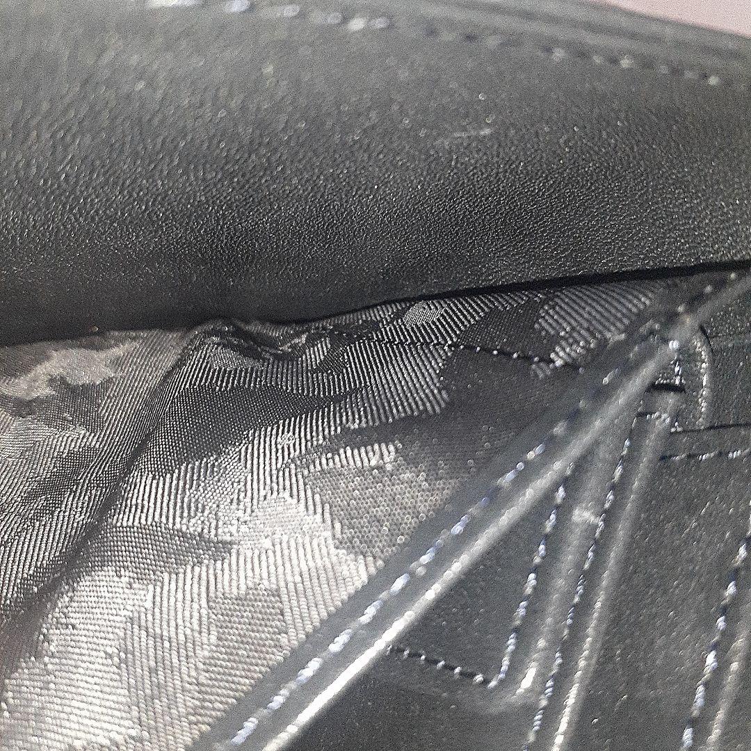 【aniary|アニアリ】アンティークレザー ウォレット Dark Navy